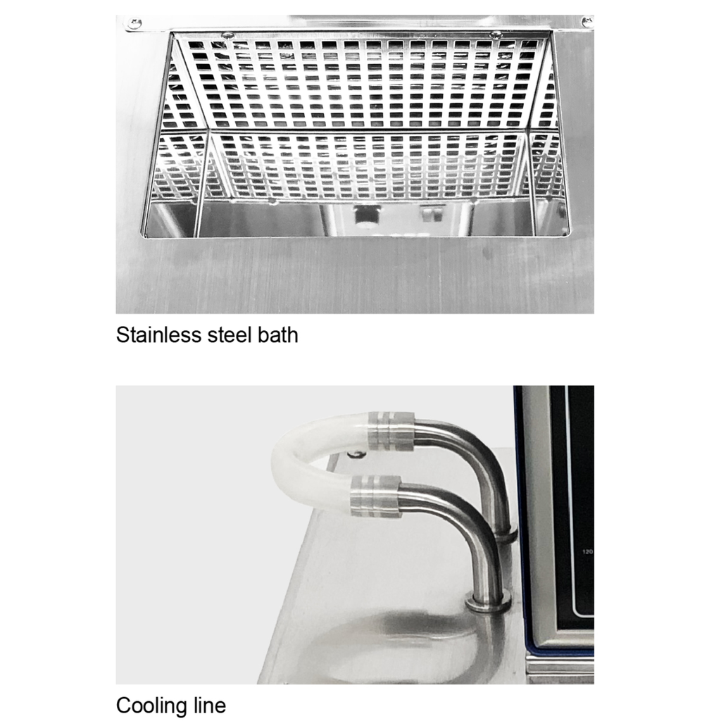 Baño Circulador Refrigerado Programable 13L, Control Digital, -30°C a 90°C, 220V