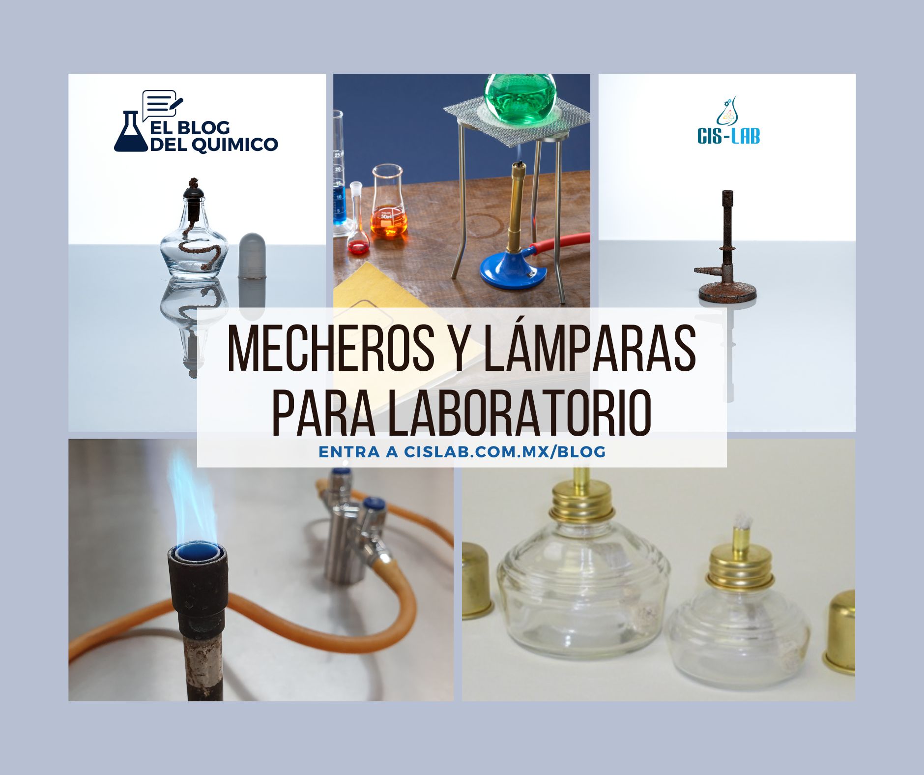 Mecheros y Lámparas para laboratorio | Cis-Lab