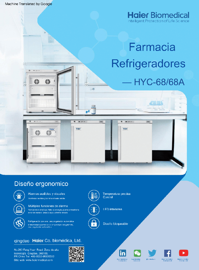 Refrigerador Vertical 68 Litros