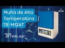 Muflas de alta temperatura TE-M30AT – 1700°c – 12 Lts – 20x30x20cm