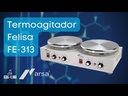 TermoAgitador Doble FE-313