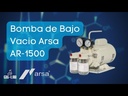 Bomba de vacío AR-1500