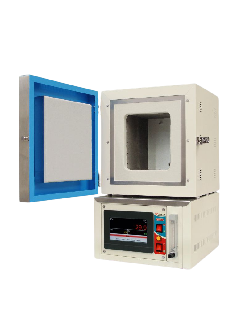 Muflas de atmósfera controlada TE-M20AC, 1100 °C, 10 Litros.