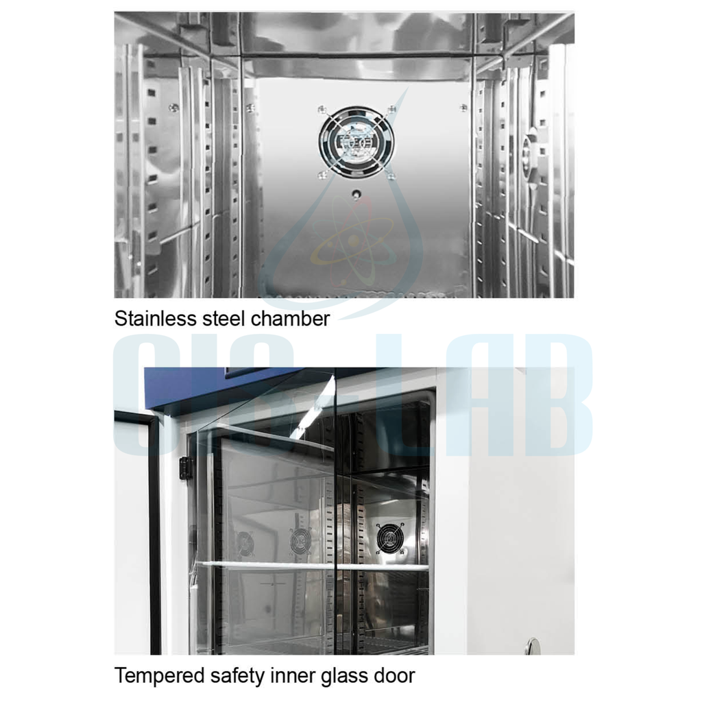 Incubadora Digital para Uso General 30L, Convección Mecánica, 37°C a 70°C, 120V