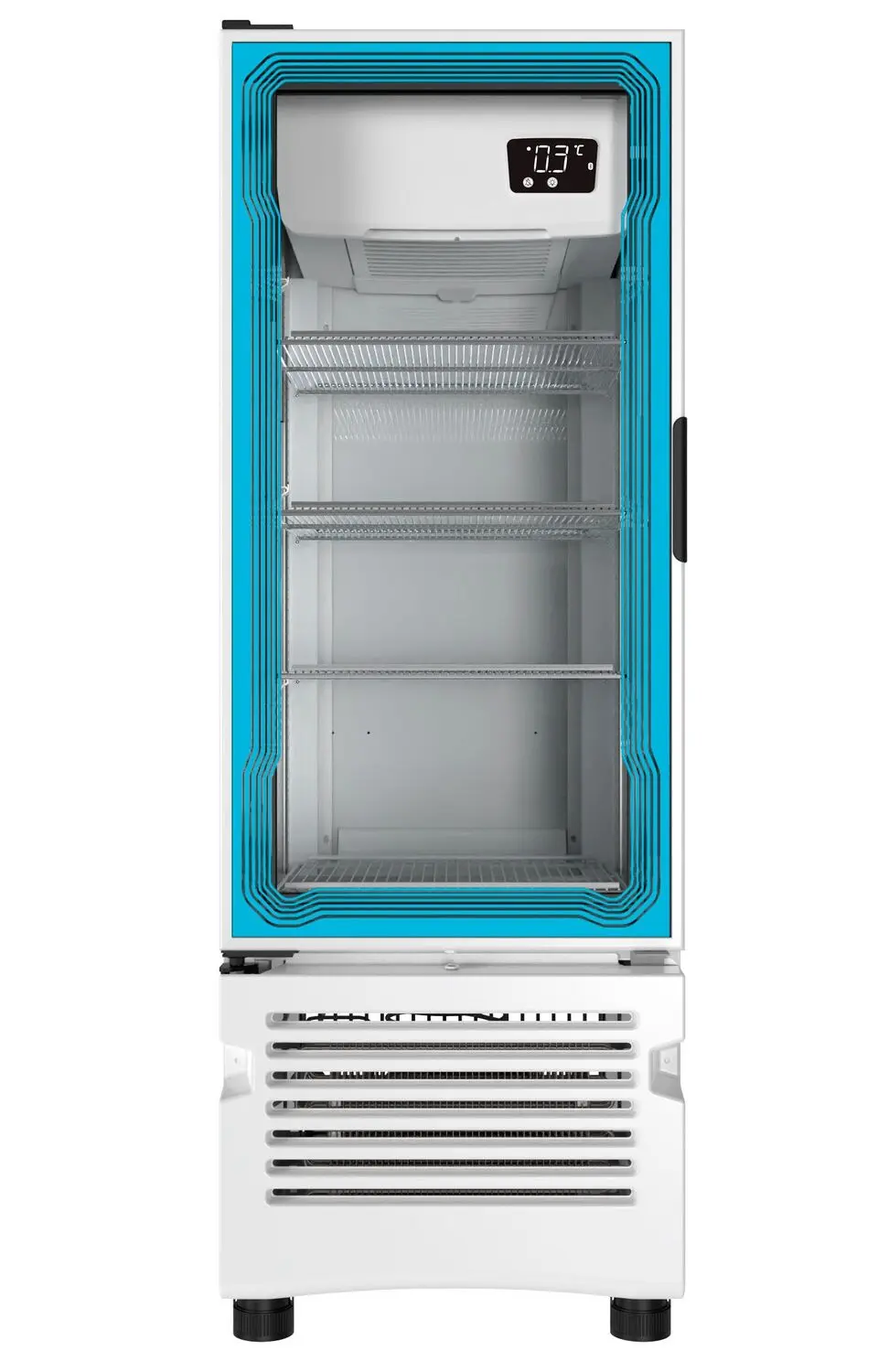 Refrigerador Médico 2-8°C (Acero Inoxidable) VMC05A, frente.webp