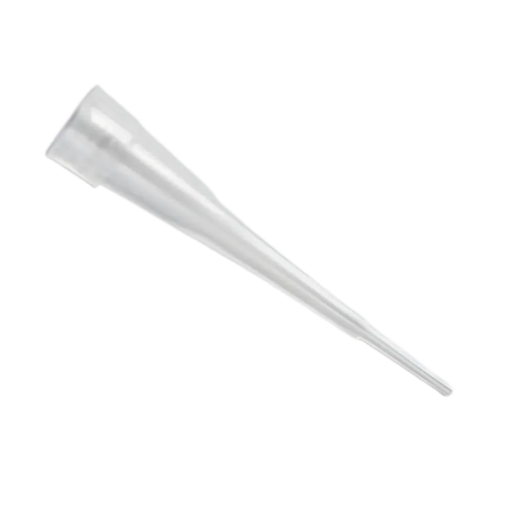 [104-Q-Paquete] Puntas de Pipeta 10 uL MicroPoint sin Filtro Bolsa con 1000 pzas QSP