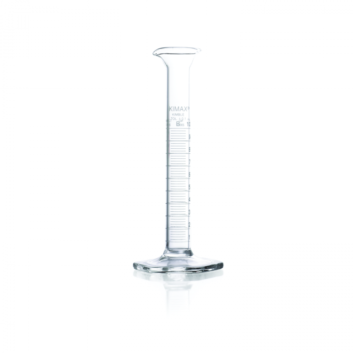 [20022-10] Probeta Graduada Clase B con Base de Vidrio, Kimax 20022 (10 mL)