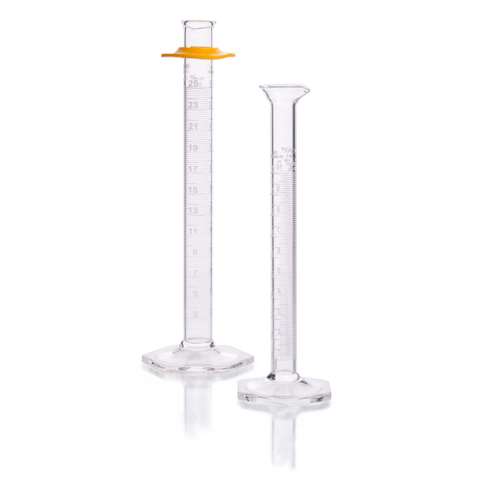 [20028W-10] Probeta Clase A con Doble Escala Graduada, Kimax 20028W (10 mL)