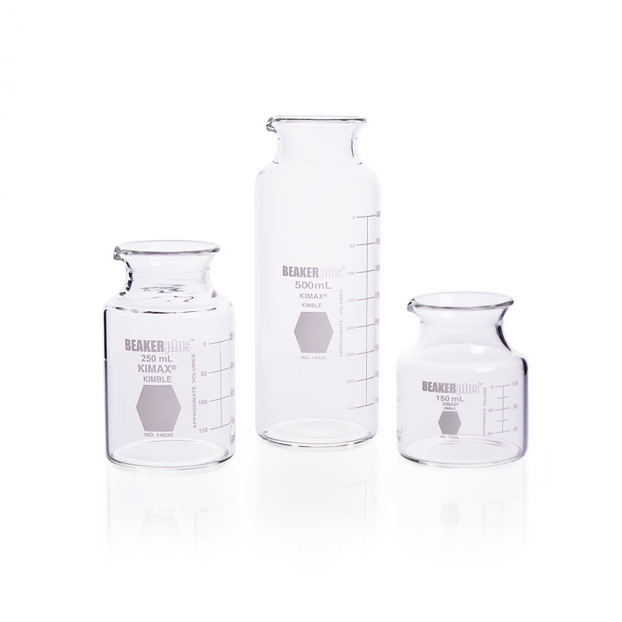 [14035-150] Vaso de Precipitado Beaker Plus Graduado Borosilicato Kimax 14035 (150 mL)