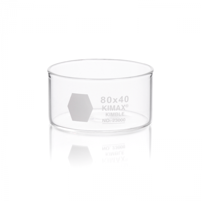 [23000-12565] Cristalizador de Vidrio Borosilicato 3.3 sin Pico KIMBLE® KIMAX® (700 mL)