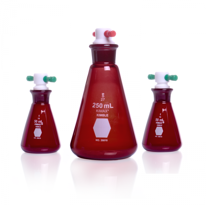 [26610-50] Matraz Erlenmeyer RAY-SORB® con Tapón Kimax 26610 (50 mL)