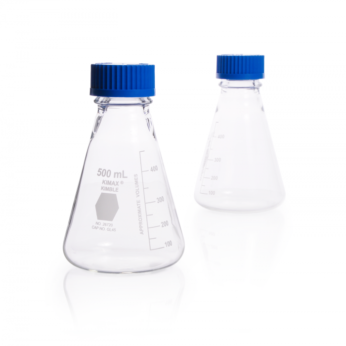 [26720-250] Matraz Erlenmeyer con Rosca GL 45 Kimax 26720 (250 mL)