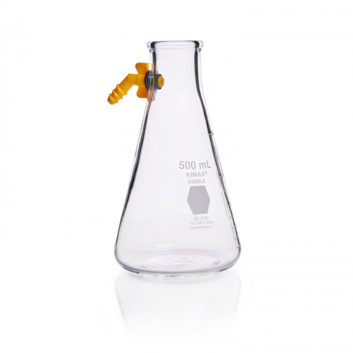 [27065-250] Matraz de Filtración con Salida Lateral Kimax 27065 (250 mL)