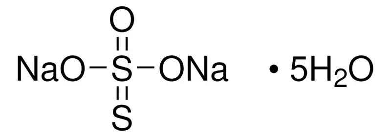 Tiosulfato de Sodio Pentahidratado Cristales Reactivo ACS 2.5 kg J.T. Baker