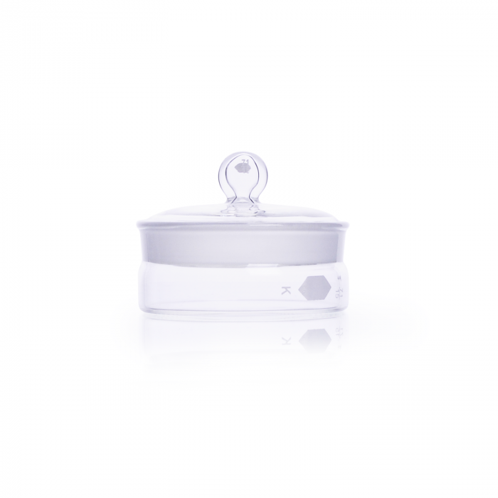 [15165-2422] Frasco Pesafiltros Forma Baja con Tapón de Vidrio, Kimax 15165 (24 x 22 mm)