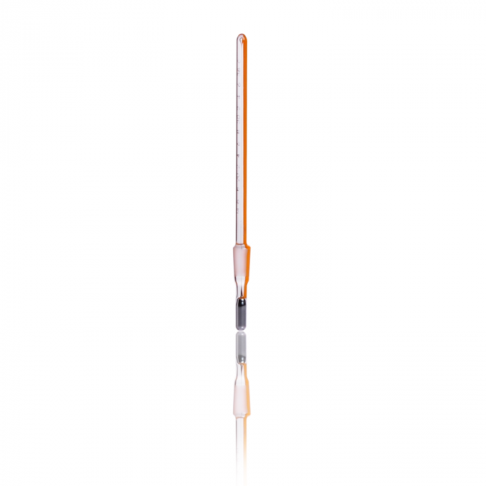 [17030K-25] Bureta Recta Línea TEKK con Llave de PTFE, Kimax 17030K (25 mL)