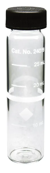 [2401906] Celdas de Muestra de Vidrio Circulares de 25 mm con Tapas Hach