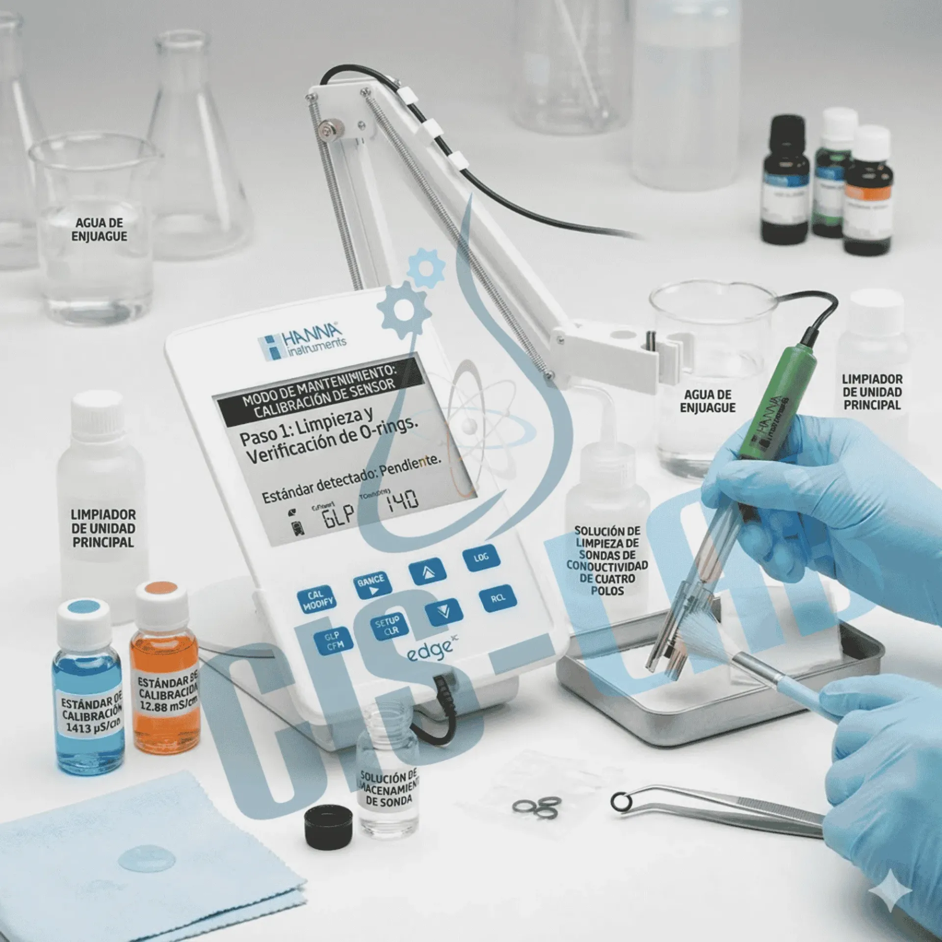 Mantenimiento de conductímetro