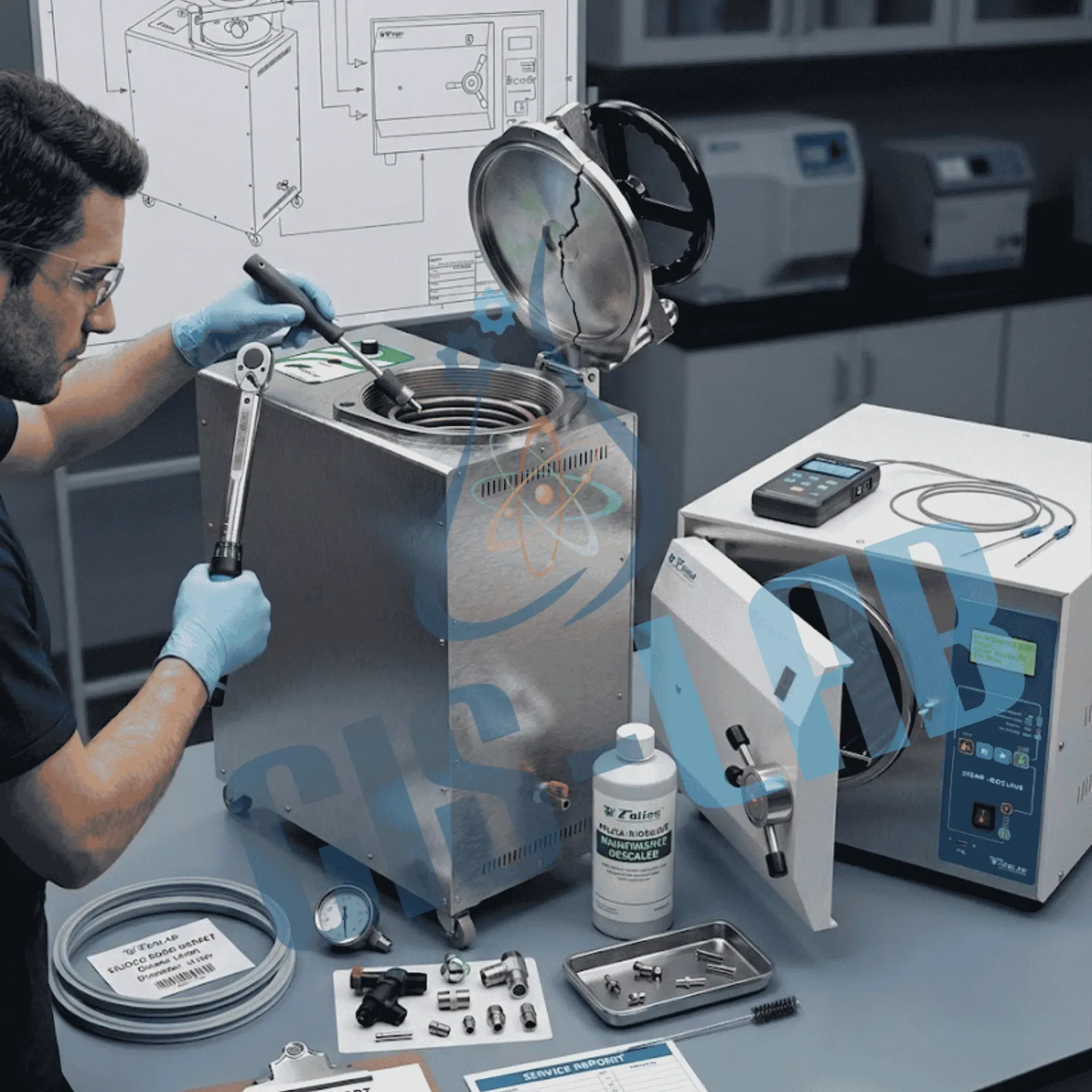 [SER-PREV-AUTO40] Mantenimiento de autoclave de hasta 40 litros (Preventivo)