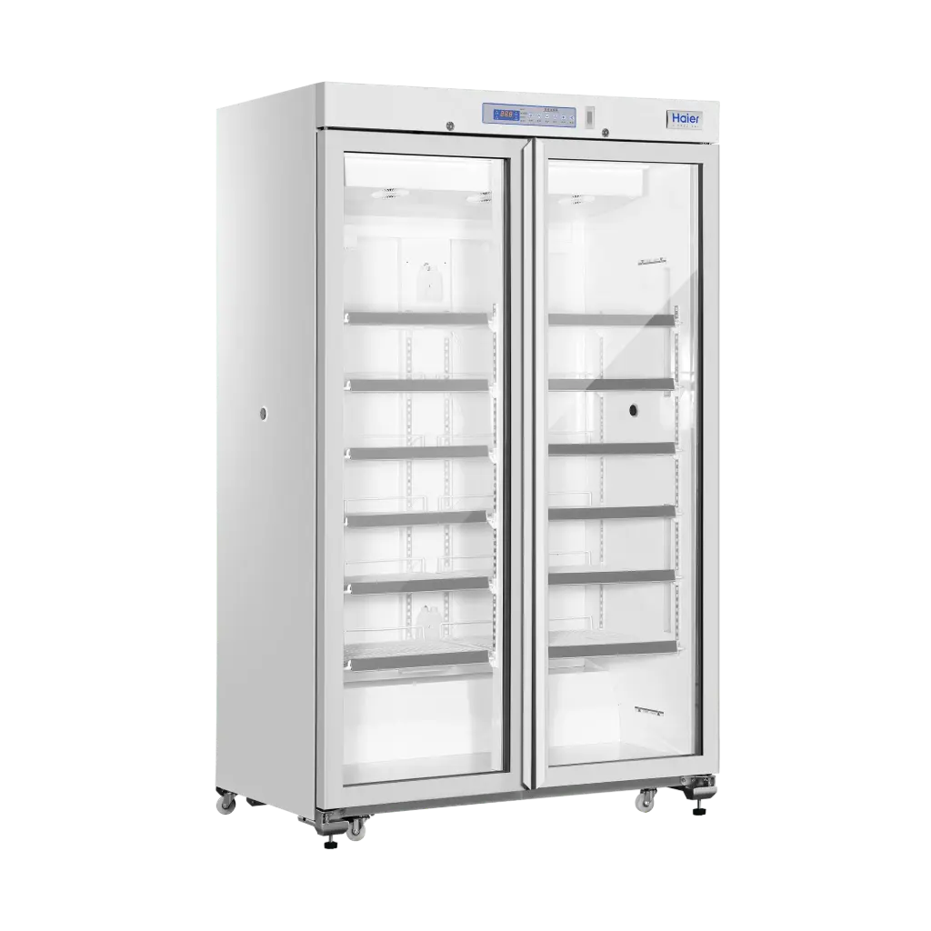 Refrigerador Farmacéutico 1031 Litros Puerta de Vidrio Templado Triple Serie HYC Haier Biomedical