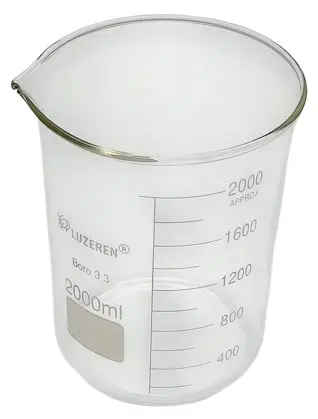 [GL41101-902-C] Vaso de vidrio boro 3.3 – 2 L (paq. 2) – Luzeren