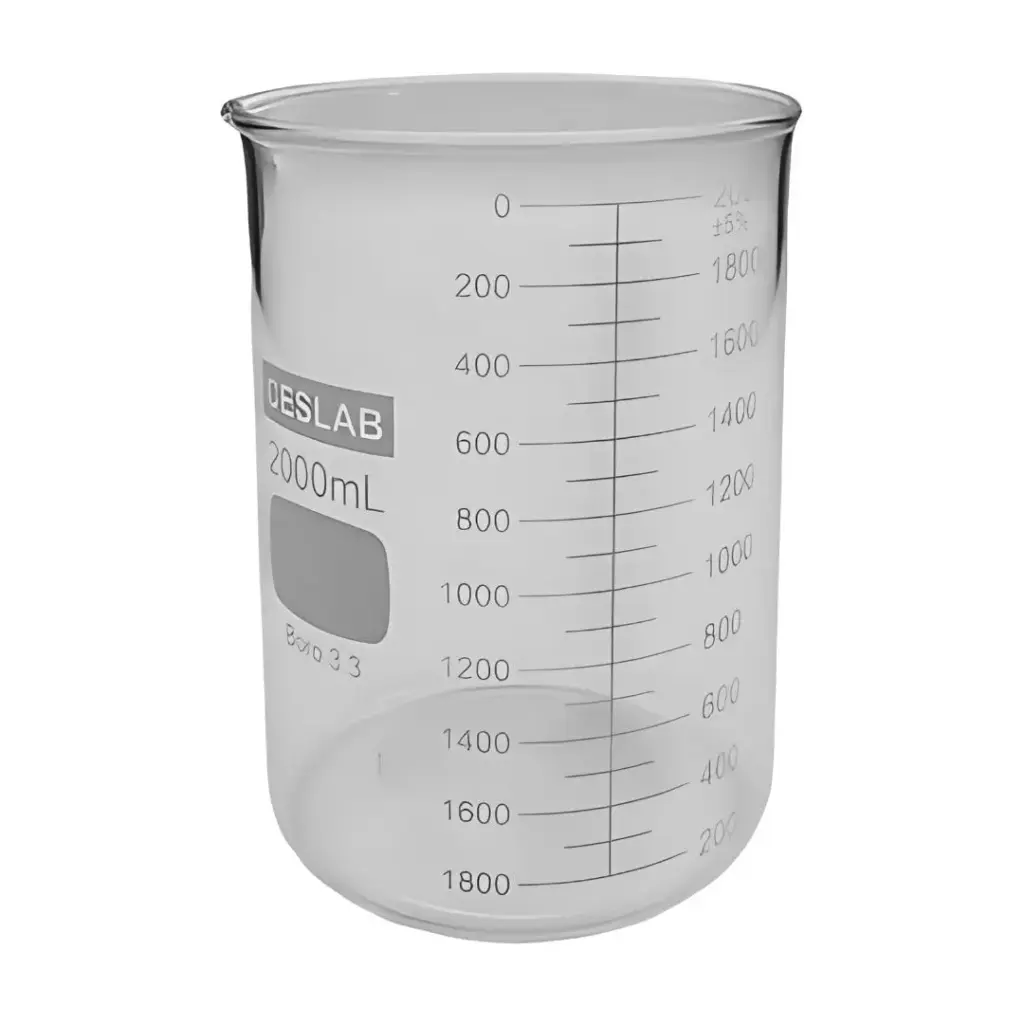 [CES-1200.100.12] Vaso de precipitado forma baja 2L