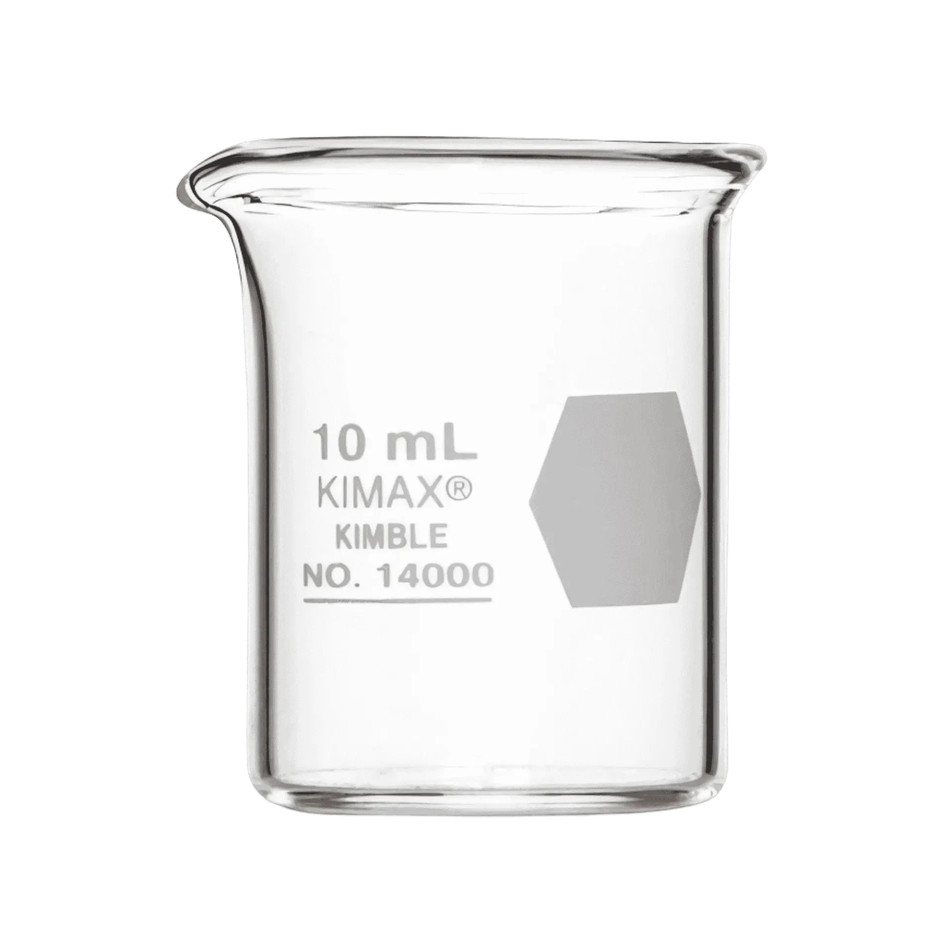 Vaso de Precipitado Griffin Forma Baja Vidrio Borosilicato 3.3 10 mL kimax