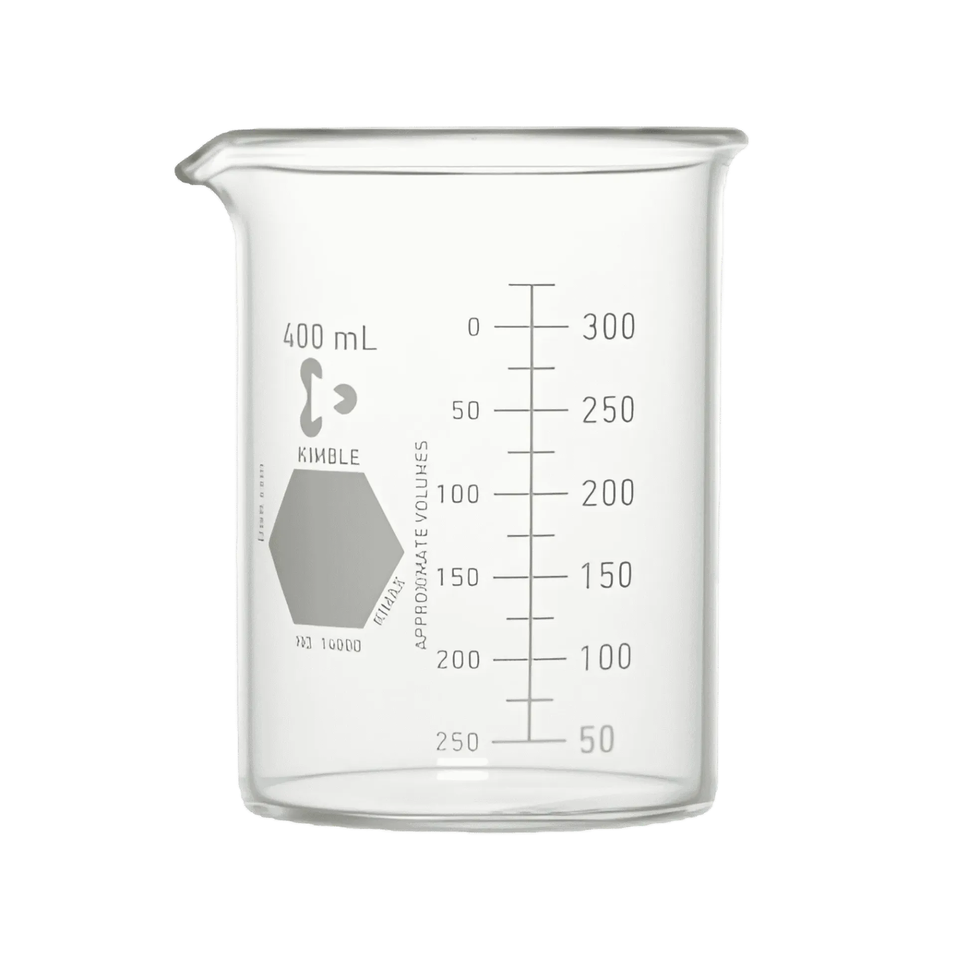 Vaso de Precipitado Griffin Vidrio Borosilicato 3.3 400 mL Kimax