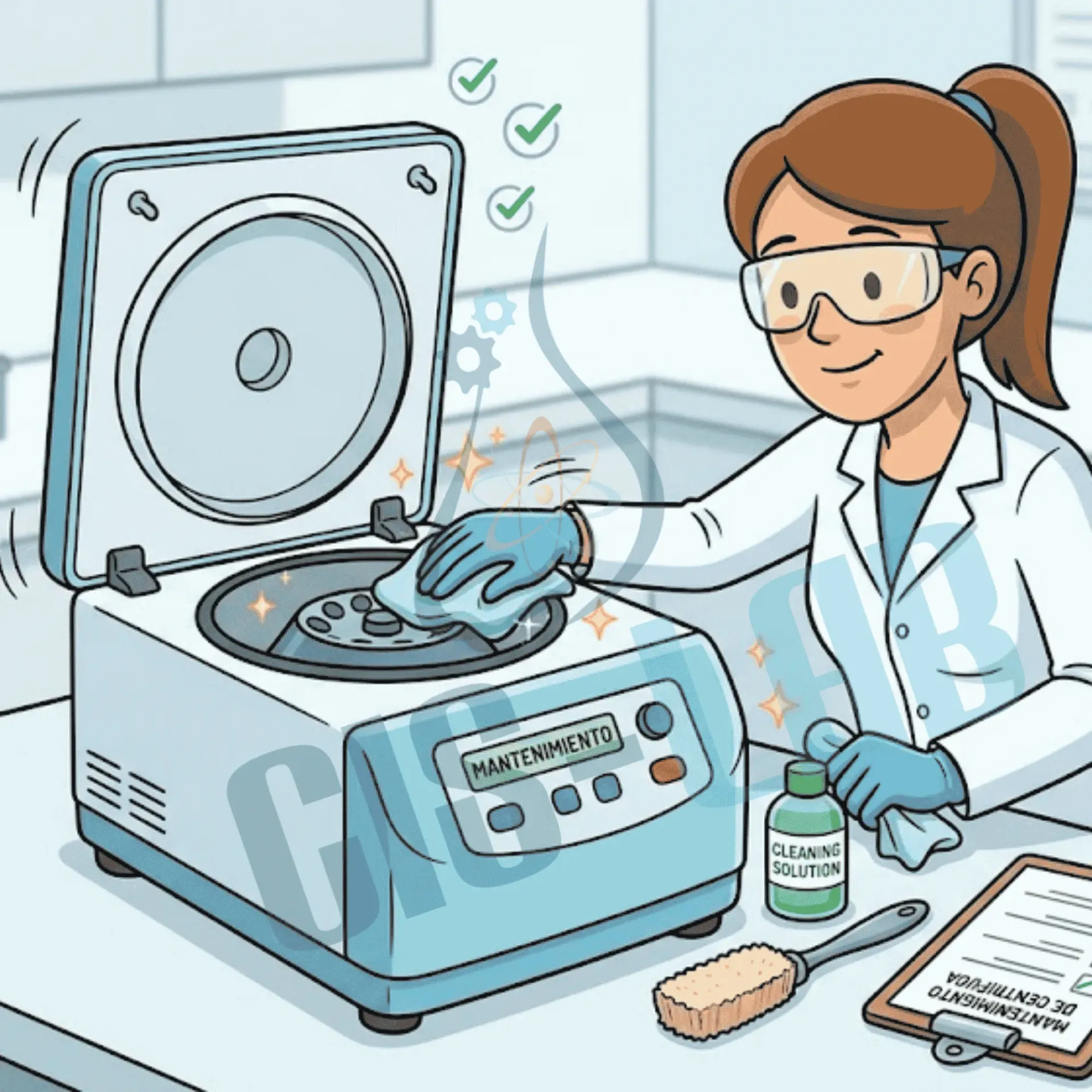 Mantenimiento de Centrífuga Refrigerada (Preventivo)