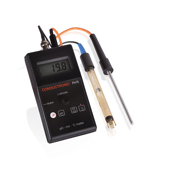 medidor portátil de ph, mv relativos y temperatura