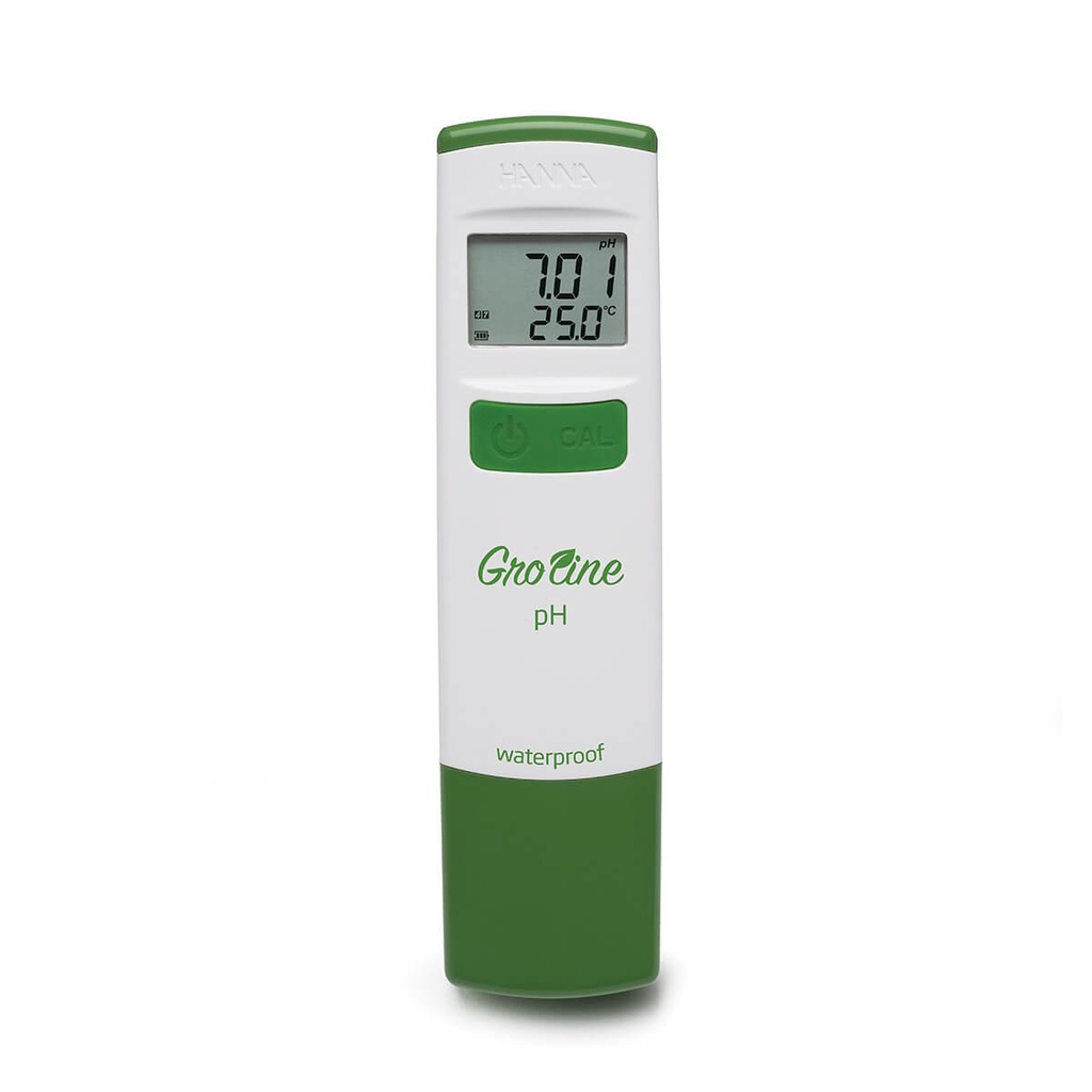 medidor de bolsillo impermeable de ph groline para hidroponía