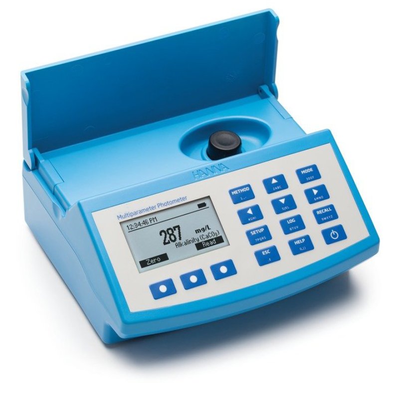 [HI83308-01] Fotómetro Multiparamétrico y Medidor de pH para Acondicionamiento de Agua 15 Parámetros Hanna Instruments