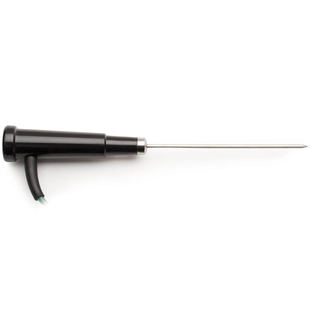 sonda de termopar de tipo k de penetración con tubo de acero inoxidable