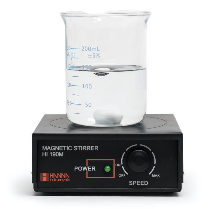 Mini magnetic stirrer with 115 volt power