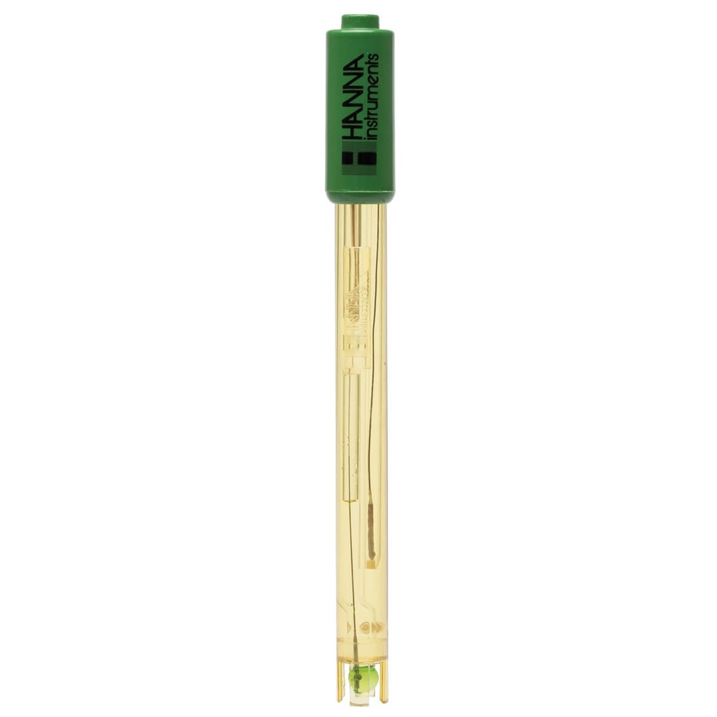electrodo de ph con cuerpo de pei relleno de gel, con conector bnc