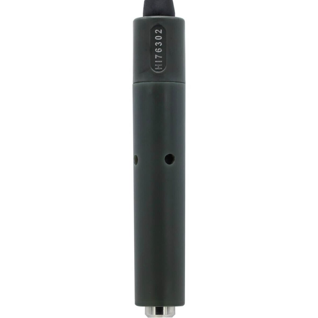 sonda de ce de 4 anillos con sensor de temperatura interno, conector din y cable de 1m (3,3’)
