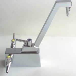 llave de ganso combinada agua y gas