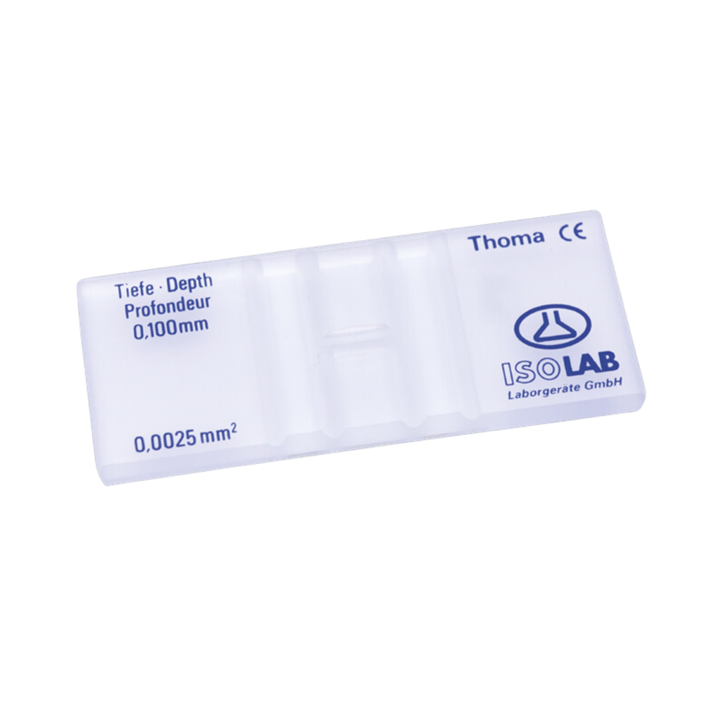 [075.03.001] Cámara de Neubauer para Conteo Celular ISOLAB