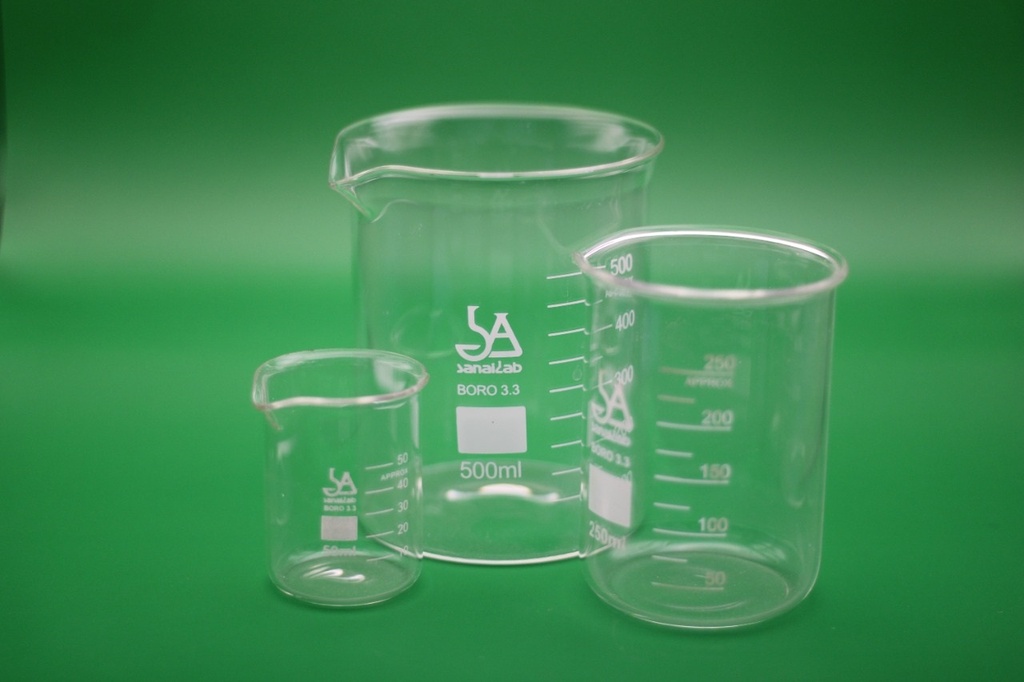 [LUZ-1004] Vaso de precipitado borosilicato 3.3 – 250 mL
