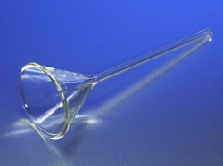 Embudo de vidrio Luzeren tallo largo 60 mm