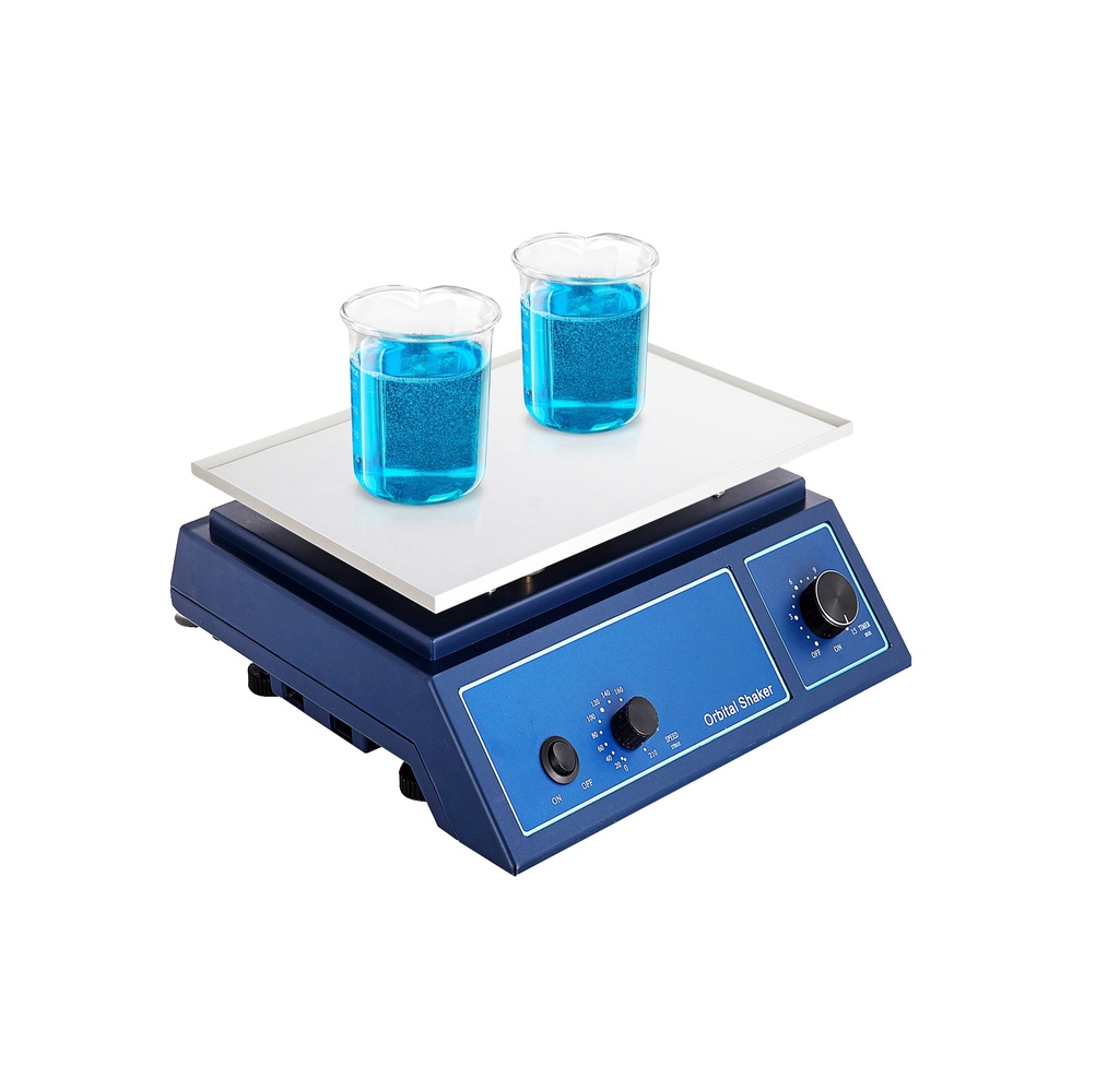 Agitador Orbital Análogo Luzeren 0–210 RPM Plataforma 310×220 mm