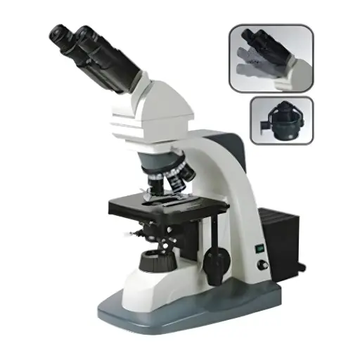 Microscopio binocular biológico óptica infinita – Luzeren