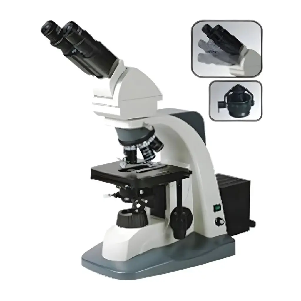 Microscopio binocular biológico óptica infinita – Luzeren