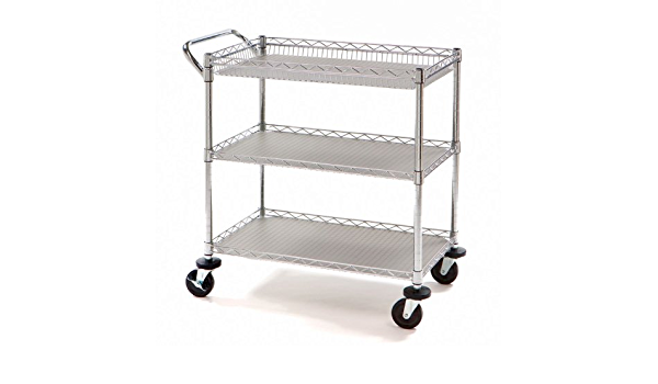 carro para laboratorio uso rudo 3 entrepaños, Luzeren