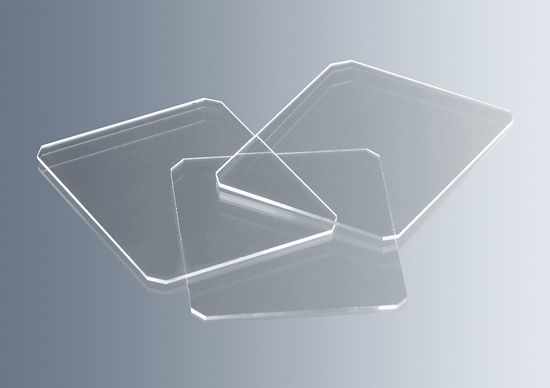 Cubreobjetos vidrio estándar 22×22mm Luzeren 100 piezas