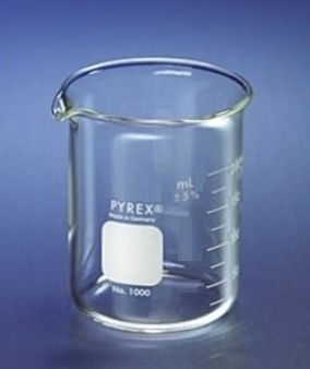 vaso graduado pyrex 100ml 12/paq