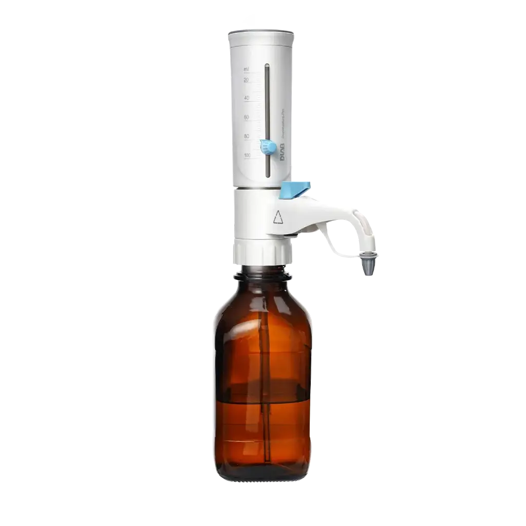 Dispensador análogo 10-100ml dispensmate, D-Lab