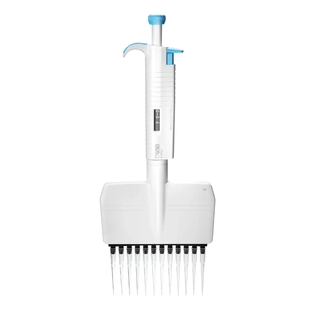micropipeta autoclaveable 12 canales 0.5-10ul, D-Lab