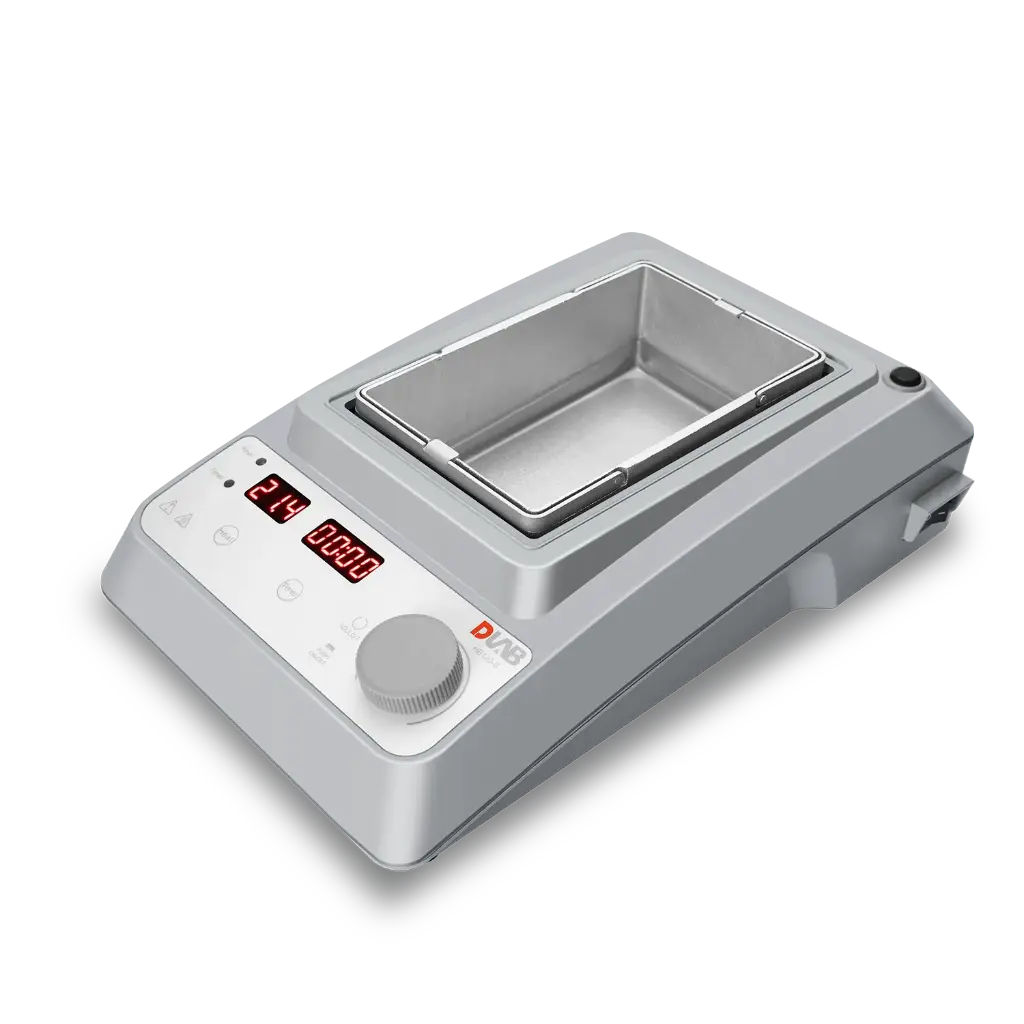 [5032101200] baño seco digital con bloque para 40 tubos hb120-s, D-Lab