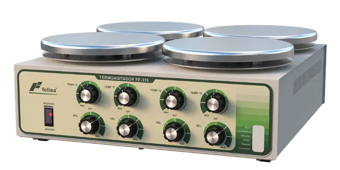 Termoagitador cuádruple FE-316 Felisa